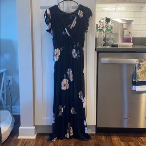 Loveappela floor length floral dress